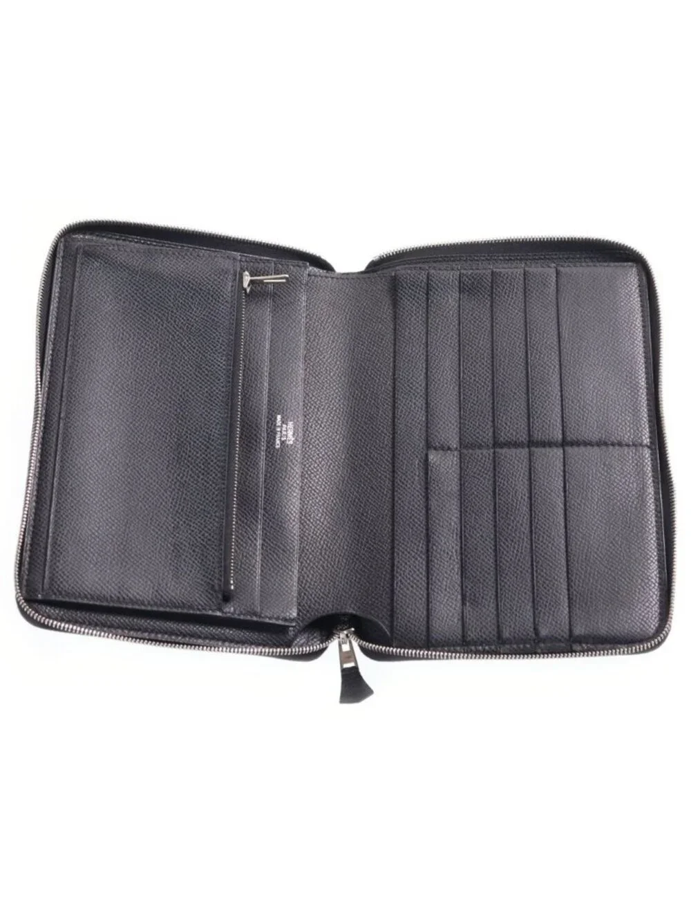 Hermes Azap Combine Wallet Veau Epsom Black